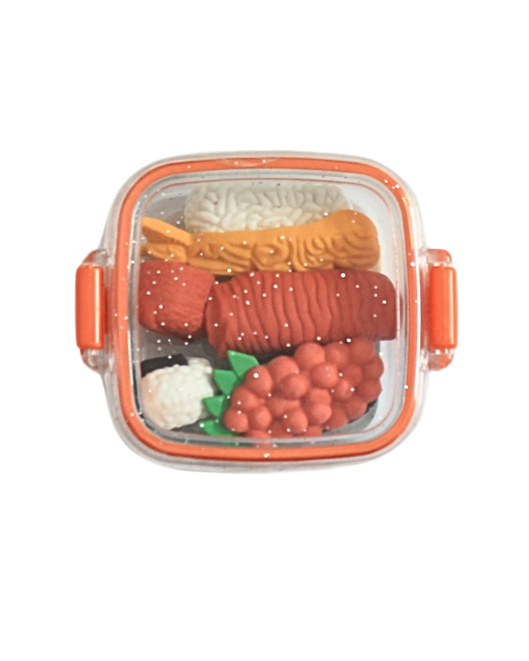 Mini Bento Box Eraser Set – Japanese Food Edition (Set of 4)