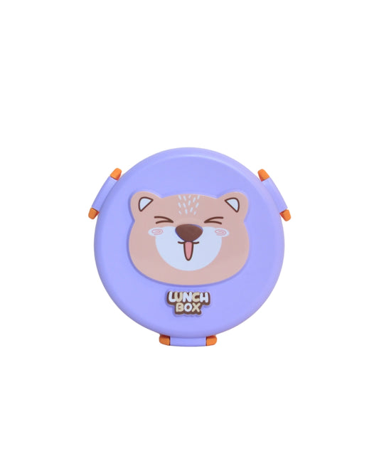Plastic round lunch boxes