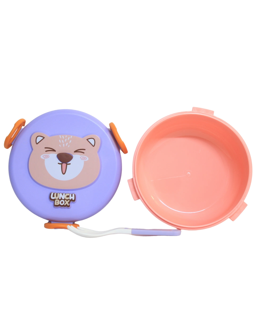 Plastic round lunch boxes