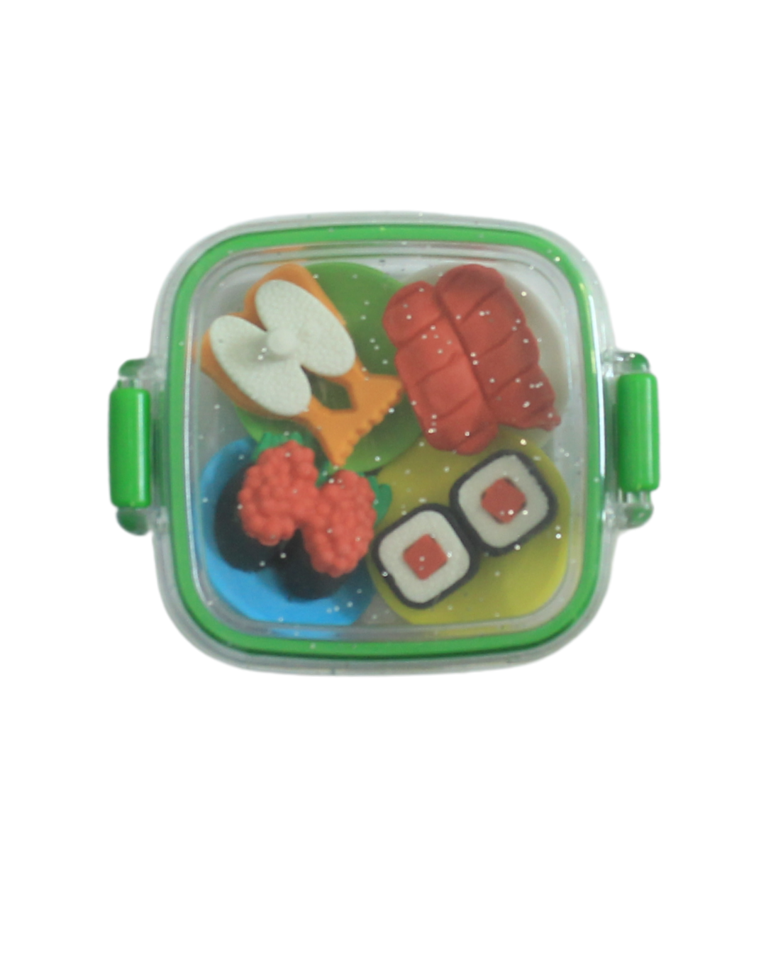 Mini Bento Box Eraser Set – Japanese Food Edition (Set of 4)